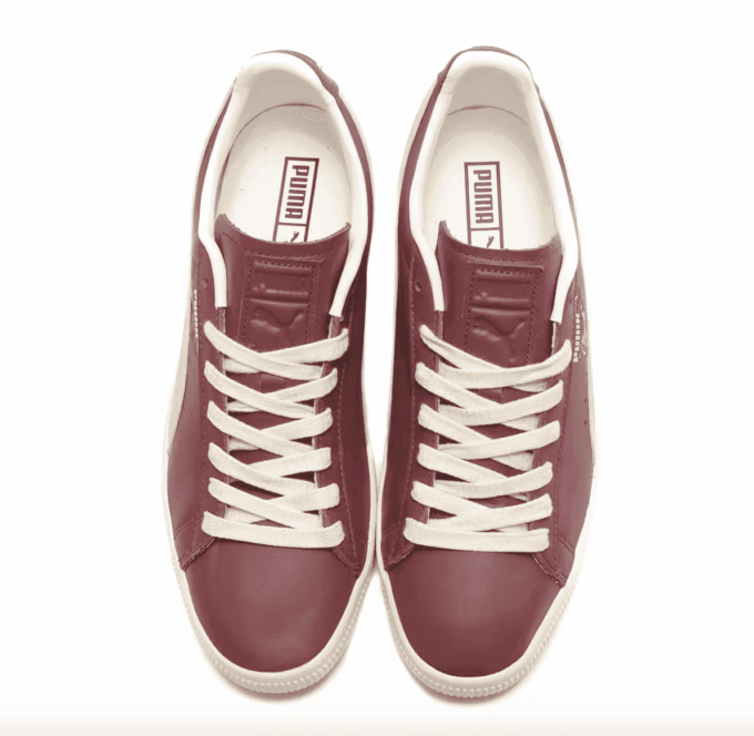 Zapatillas Clyde Base “Violeta Madera Marfil Esmerilado”