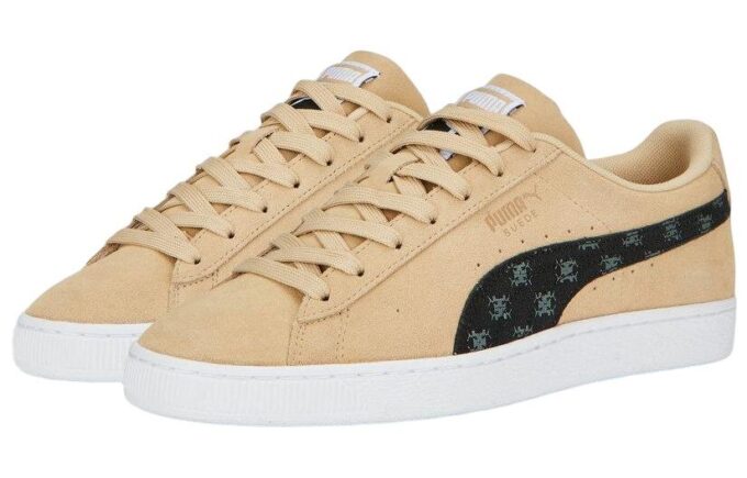 Zapatillas de ante T7 “Tan Black”