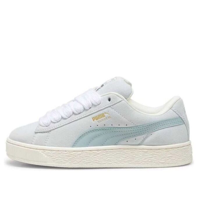 Zapatillas de ante XL “Azul Blanco”