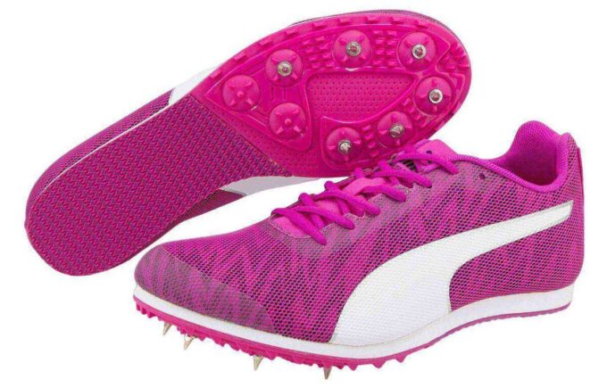 Zapatillas de atletismo Evo Speed  Star 7 “Morado y blanco”