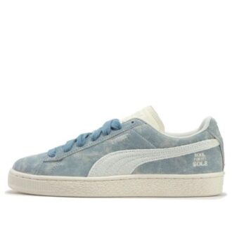 Zapatillas de baloncesto de ante Nostalgia “Azul Beige”