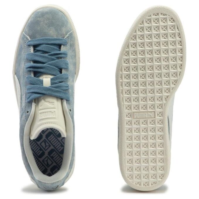 Zapatillas de baloncesto de ante Nostalgia “Azul Beige”