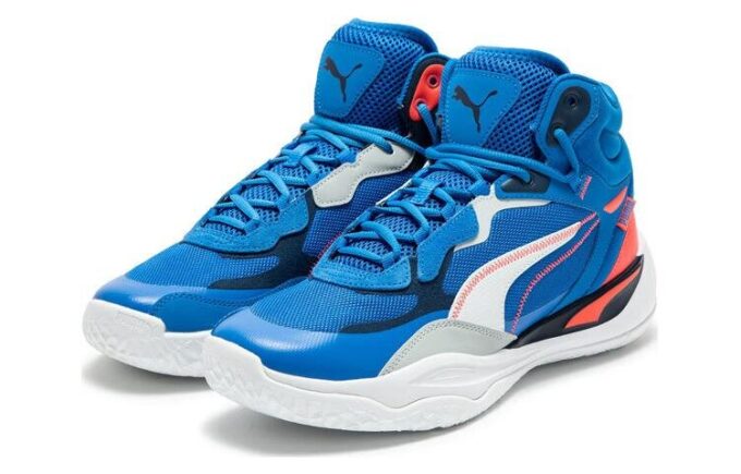Zapatillas de baloncesto Playmaker Pro Mid “Azul”