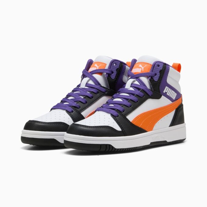 Zapatillas de caña media Rebound V6 para niños grandes Zapatillas de caña media Rebound V6 para niños grandes