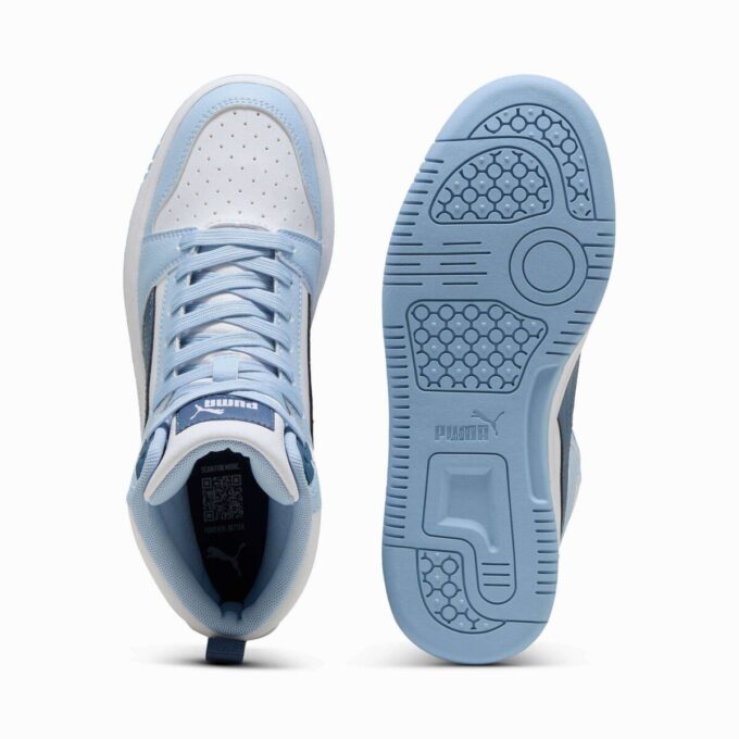 Zapatillas de caña media Rebound V6 para niños grandes Zapatillas de caña media Rebound V6 para niños grandes