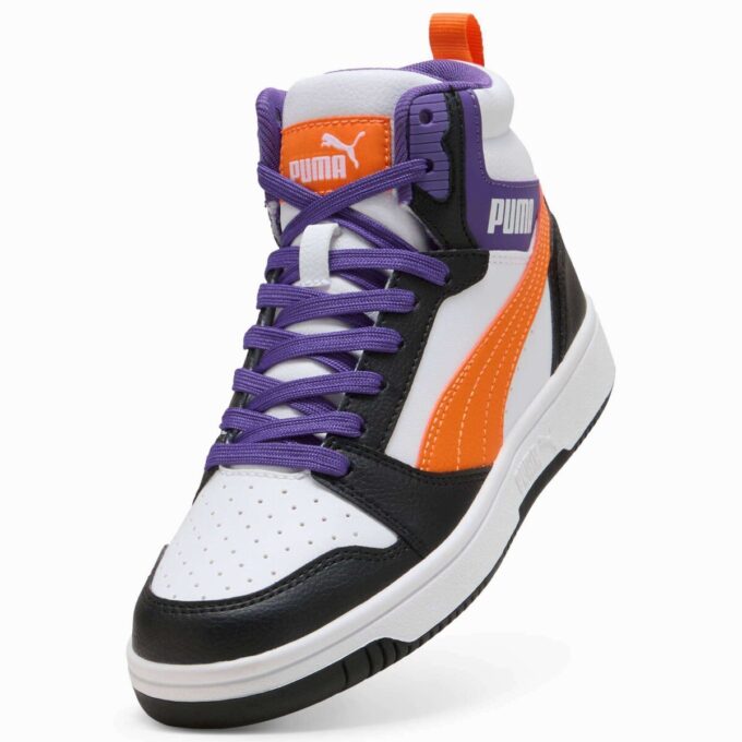 Zapatillas de caña media Rebound V6 para niños grandes Zapatillas de caña media Rebound V6 para niños grandes