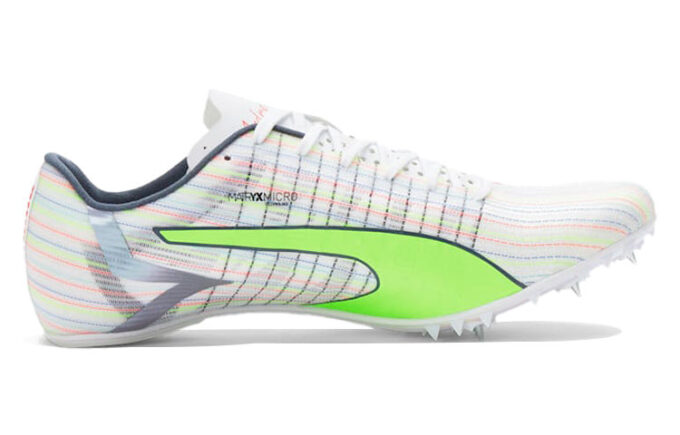 Zapatillas de clavos de pista Evo Speed  Future 2 Sp De Grasse “Blancas”