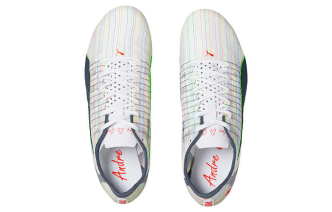 Zapatillas de clavos de pista Evo Speed  Future 2 Sp De Grasse “Blancas”