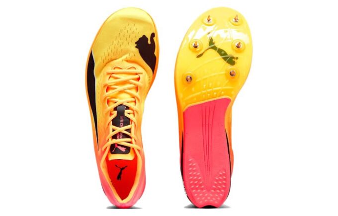 Zapatillas de clavos EvoSPEED Long Distance Nitro Elite+ “Naranja”