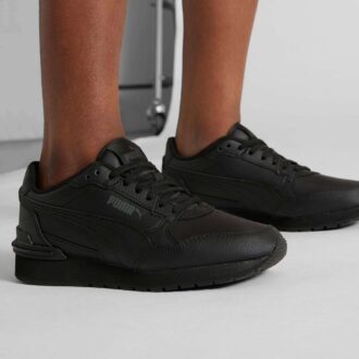 Zapatillas de cuero ST Runner v4 para niños grandes