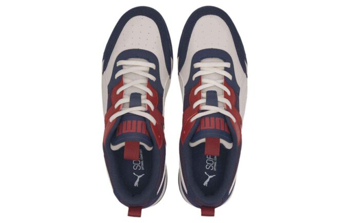 Zapatillas de deporte para la zona de defensa “Azul marino burdeos”