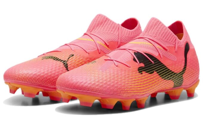 Zapatillas de fútbol con cordones Future 7 Pro FG/AG “Rosas”