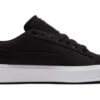 Zapatillas de pana unisex Breaker negras y blancas