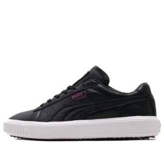 Zapatillas de piel unisex Breaker negras