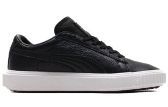 Zapatillas de piel unisex Breaker negras