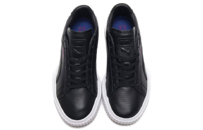 Zapatillas de piel unisex Breaker negras