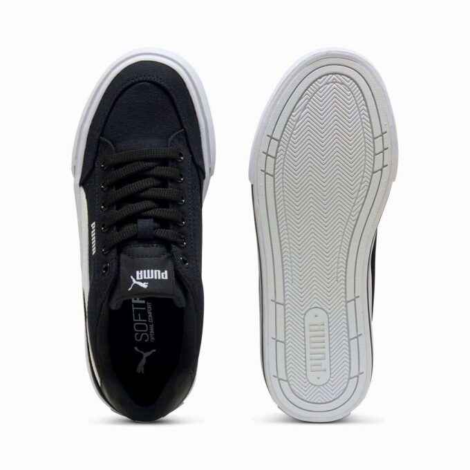 Zapatillas de plataforma vulcanizadas clásicas para mujer de Court Zapatillas de plataforma vulcanizadas clásicas para mujer de Court