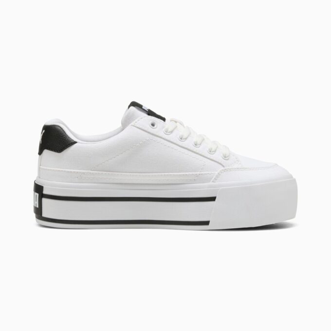 Zapatillas de plataforma vulcanizadas clásicas para mujer de Court Zapatillas de plataforma vulcanizadas clásicas para mujer de Court