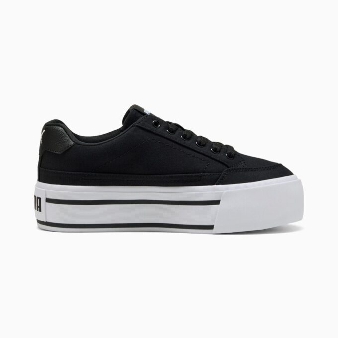 Zapatillas de plataforma vulcanizadas clásicas para mujer de Court Zapatillas de plataforma vulcanizadas clásicas para mujer de Court