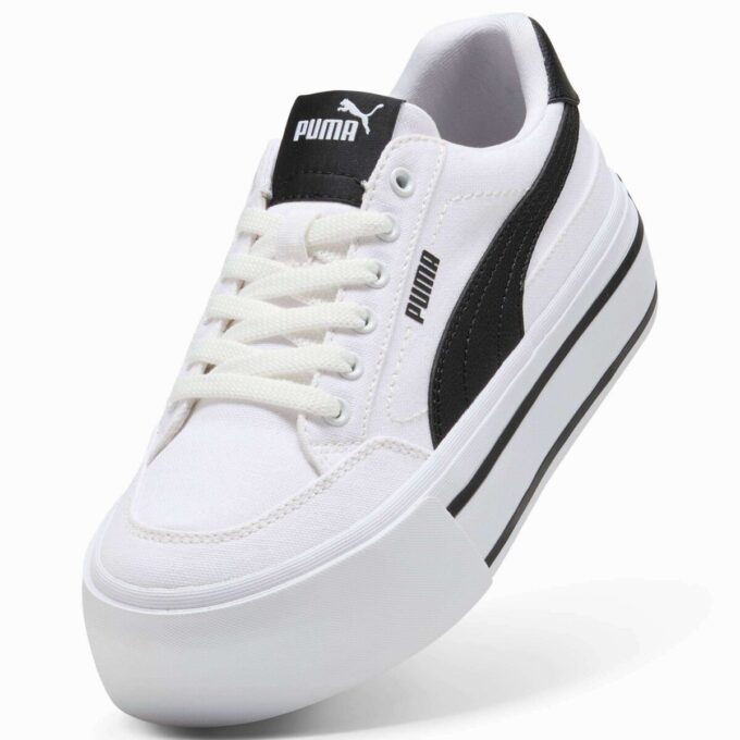 Zapatillas de plataforma vulcanizadas clásicas para mujer de Court Zapatillas de plataforma vulcanizadas clásicas para mujer de Court