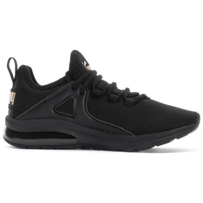 Zapatillas de running anchas Electron 2.0 para mujer, color negro