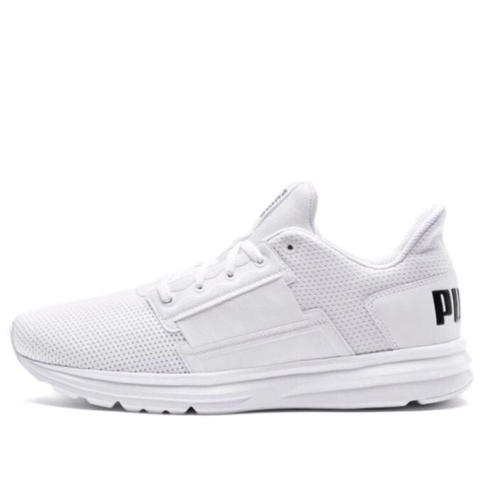 Zapatillas de running bajas Enzo Street blancas y negras
