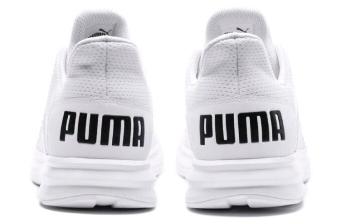 Zapatillas de running bajas Enzo Street blancas y negras