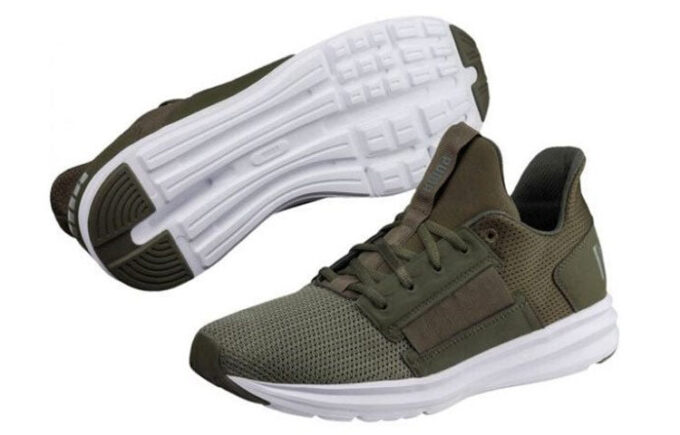 Zapatillas de running bajas Enzo Street verdes