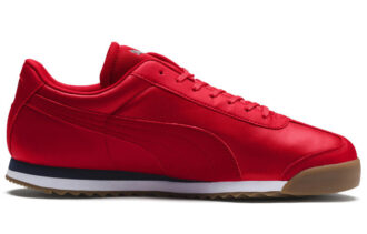 Zapatillas de running bajas Scuderia Ferrari Roma rojas