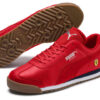 Zapatillas de running bajas Scuderia Ferrari Roma rojas