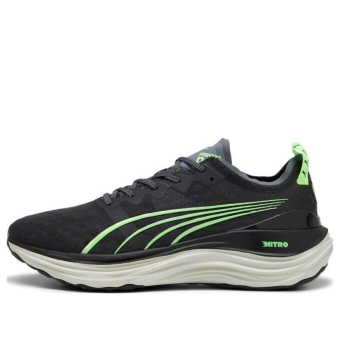 Zapatillas de running ForeverRun NITRO “Negro Verde”