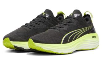 Zapatillas de running ForeverRun NITRO “Negro Verde Solar”