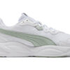 Zapatillas de running Nu Wave de los 90 en blanco, gris y verde