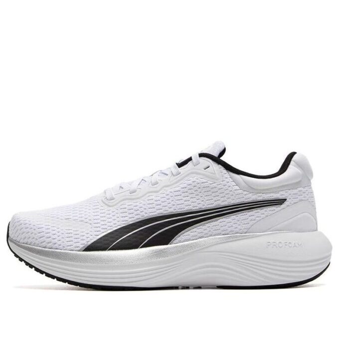 Zapatillas de running Scend Pro “Blanco y negro”