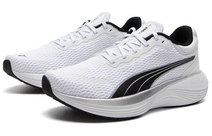 Zapatillas de running Scend Pro “Blanco y negro”