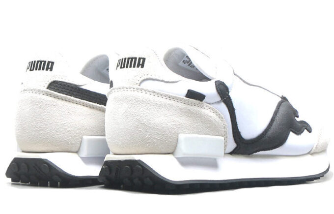 Zapatillas de running unisex Future Rider Risk Alert en blanco y negro