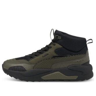 Zapatillas de running X-Ray 2 Square Mid WTR unisex verde/negro
