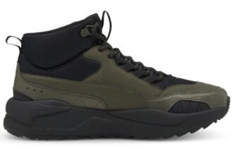 Zapatillas de running X-Ray 2 Square Mid WTR unisex verde/negro