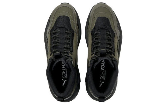 Zapatillas de running X-Ray 2 Square Mid WTR unisex verde/negro