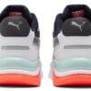 Zapatillas de running X-Ray Millenium en blanco, negro y naranja