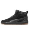 Zapatillas de skate altas Rebound Street negras
