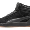 Zapatillas de skate altas Rebound Street negras