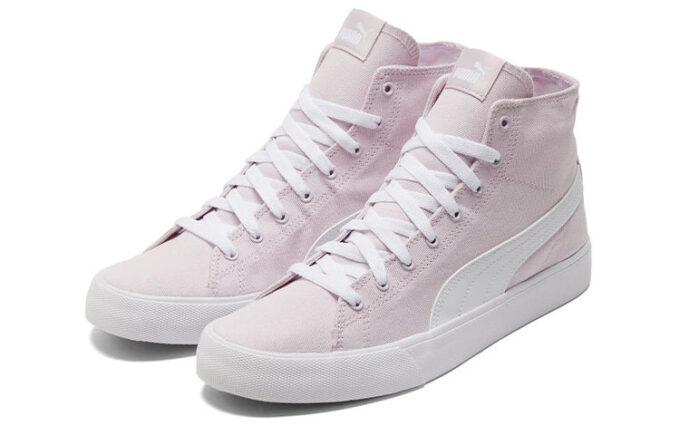 Zapatillas de skate Bari Mid Retro Mid Tops informales unisex moradas