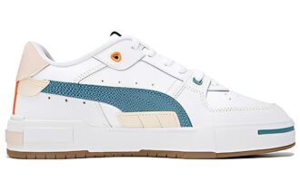 Zapatillas de skate “Blanco Marrón Verde”