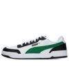 Zapatillas de skate Caracal ligeras, resistentes al desgaste y de caña baja, informales, unisex, blancas y verdes