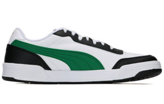 Zapatillas de skate Caracal ligeras, resistentes al desgaste y de caña baja, informales, unisex, blancas y verdes