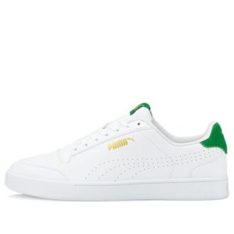 Zapatillas de skate casuales Shuffle Perf unisex blancas y verdes