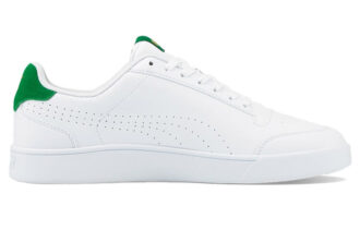 Zapatillas de skate casuales Shuffle Perf unisex blancas y verdes