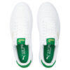 Zapatillas de skate casuales Shuffle Perf unisex blancas y verdes
