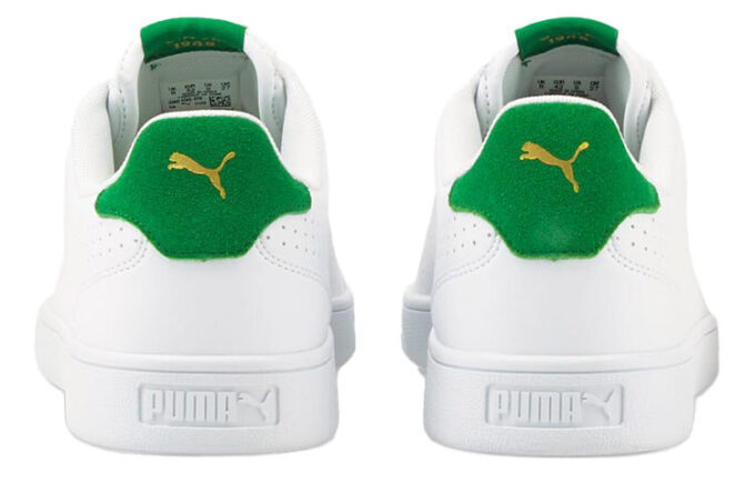 Zapatillas de skate casuales Shuffle Perf unisex blancas y verdes